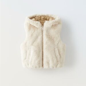 Zara Reversible Fur Vest